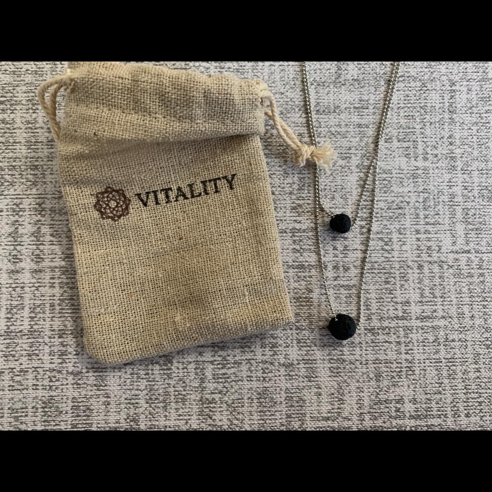 Vitality Essential Oil Aroma Therapy Necklace